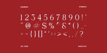 Velique Font Poster 3
