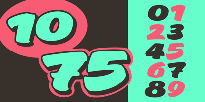 Victory Lane Font Poster 9