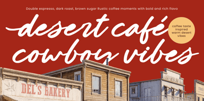 Barlinotes Font Poster 5