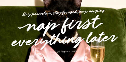 Barlinotes Font Poster 14