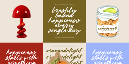 Barlinotes Font Poster 4