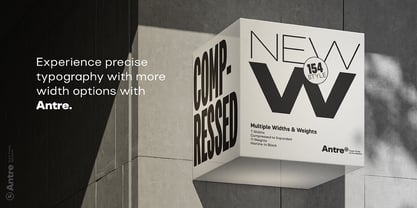 Antre Font Poster 1