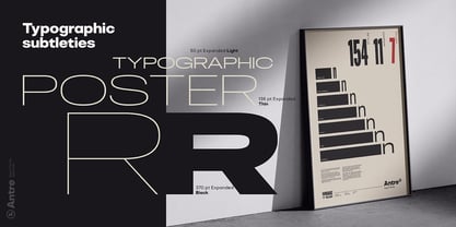 Antre Font Poster 4