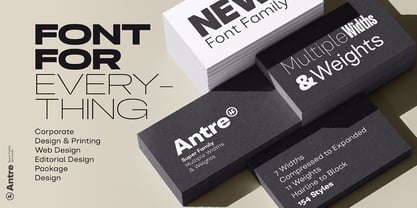 Antre Font Poster 10