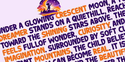 Prime Wonder Font Poster 4