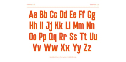 Valvela Font Poster 2