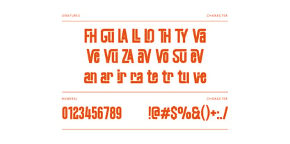 Valvela Font Poster 3