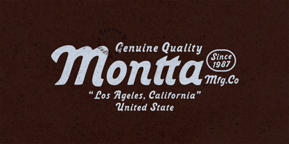 Belvona Font Poster 8