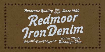 Belvona Font Poster 7