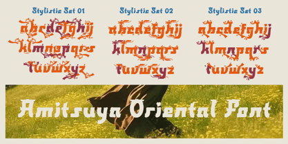 Amitsuya Font Poster 8