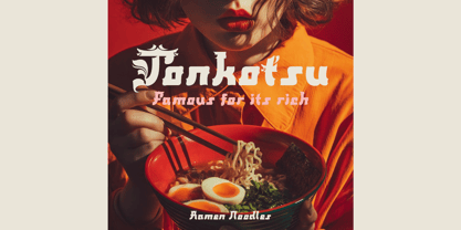 Amitsuya Font Poster 3