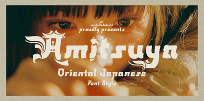 Amitsuya Font Poster 1