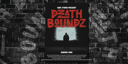 Everdeath Font Poster 5