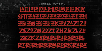 Everdeath Font Poster 14