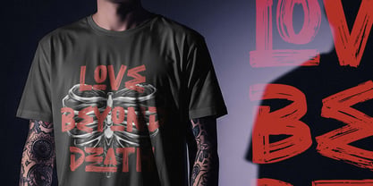 Everdeath Font Poster 11