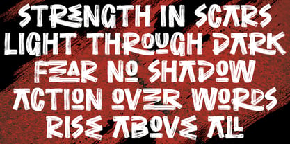 Everdeath Font Poster 10