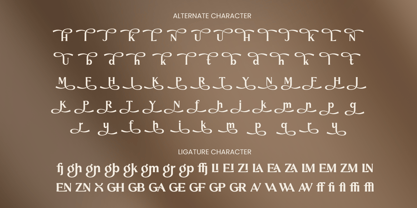 Moonlight Font Poster 11