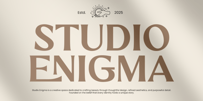 Moonlight Font Poster 4