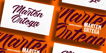 Barty Stones Font Poster 6