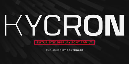 Kycron Font Poster 1