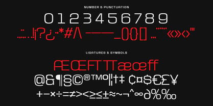 Kycron Font Poster 3