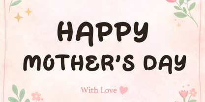 Mother Craft Font Poster 2