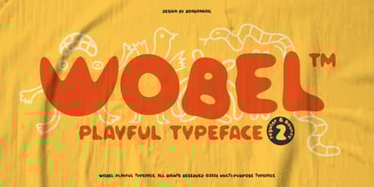 Wobel Font Poster 1