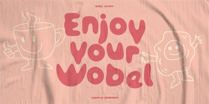 Wobel Font Poster 8