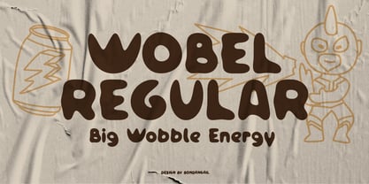 Wobel Font Poster 2