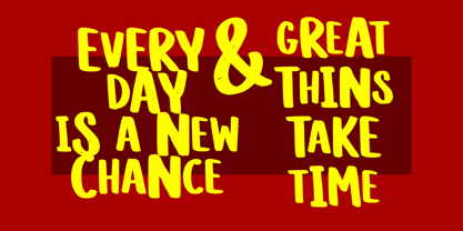 Chubikoly Font Poster 4