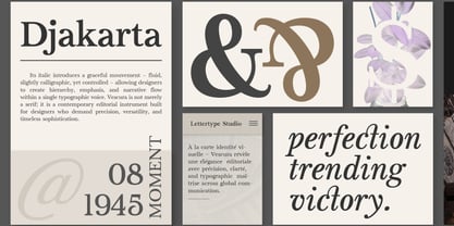 Vescura Font Poster 4