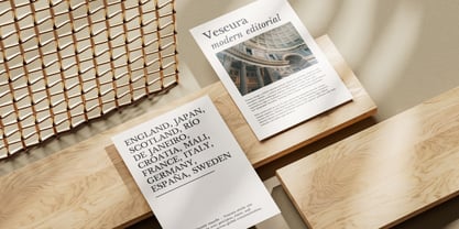 Vescura Font Poster 8