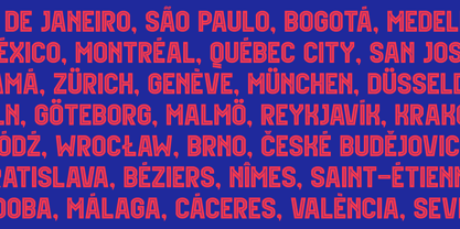 Desmarque Font Poster 6
