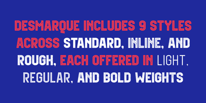 Desmarque Font Poster 2