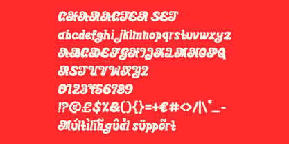 Moochy Pops Font Poster 5