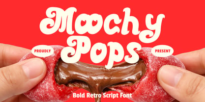 Moochy Pops Font Poster 1