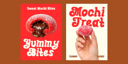 Moochy Pops Font Poster 2