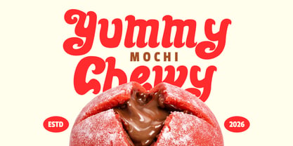 Moochy Pops Font Poster 3