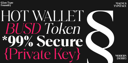 Plakent Font Poster 9