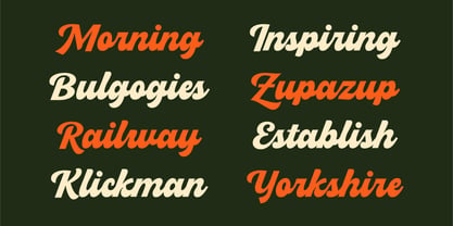 Amplica Font Poster 4