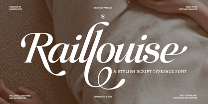 Raillouise Font Poster 1