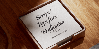 Raillouise Font Poster 4