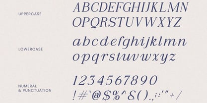 Virelune Font Poster 2