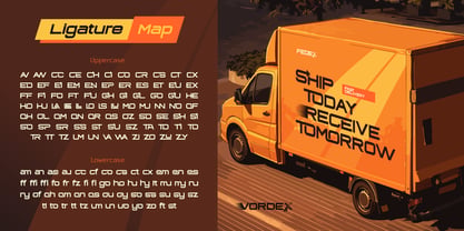 Vordex Font Poster 5