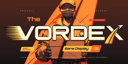 Vordex Font Poster 1