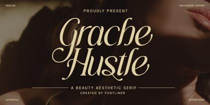 Grache Hustle Font Poster 1