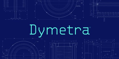 Dymetra Font Poster 1