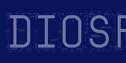 Dymetra Font Poster 3
