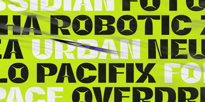 Zeroarea Font Poster 10