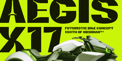 Zeroarea Font Poster 6